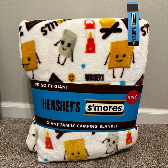 Bedding Hersheys Smores King Size Family Camping Blanket Poshmark